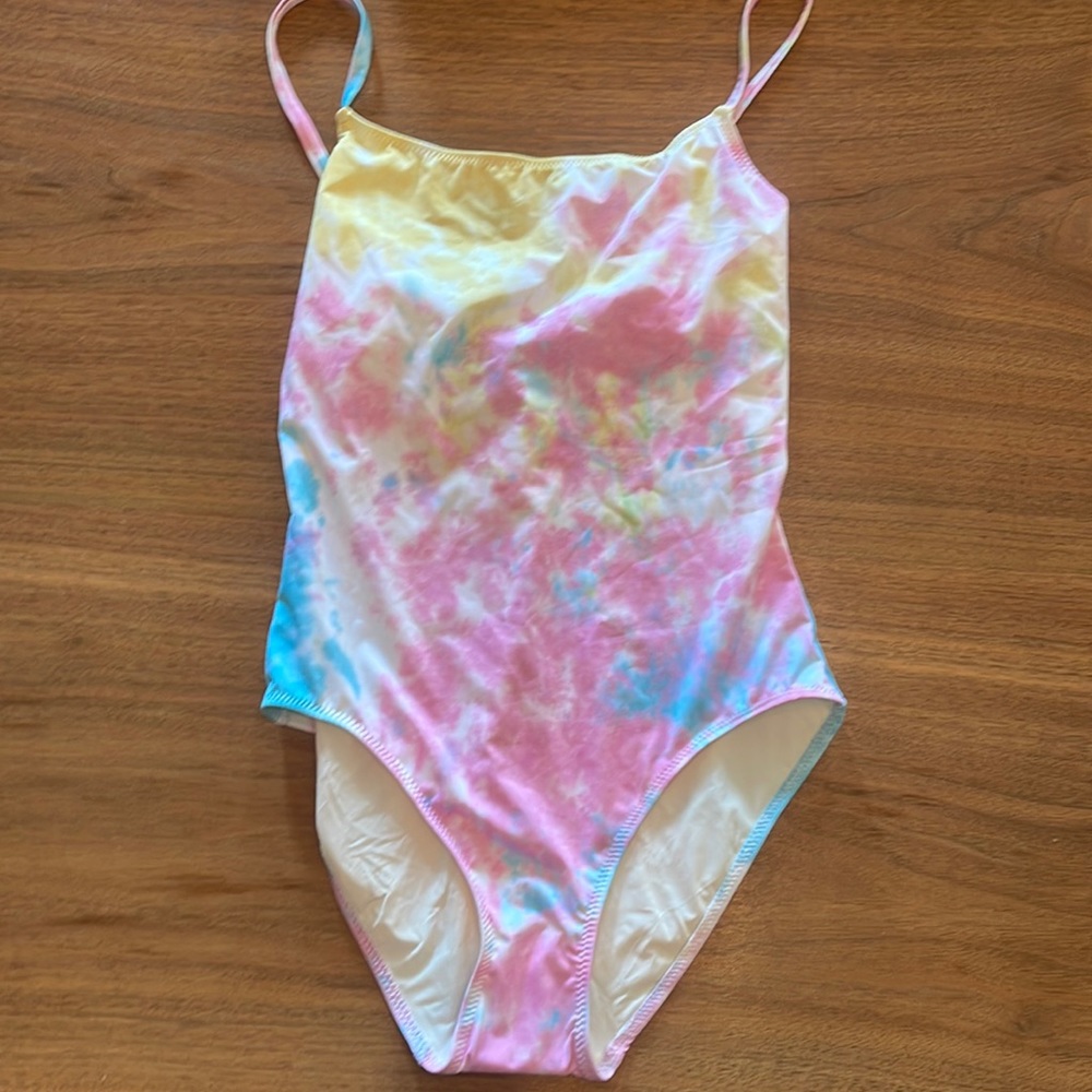 Redone X  Solid and striped swim suit